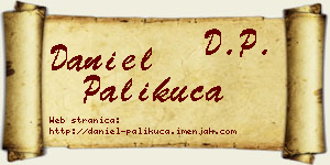 Daniel Palikuća vizit kartica
